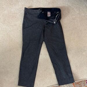 Banana Republic Dark Gray Ankle Pants
